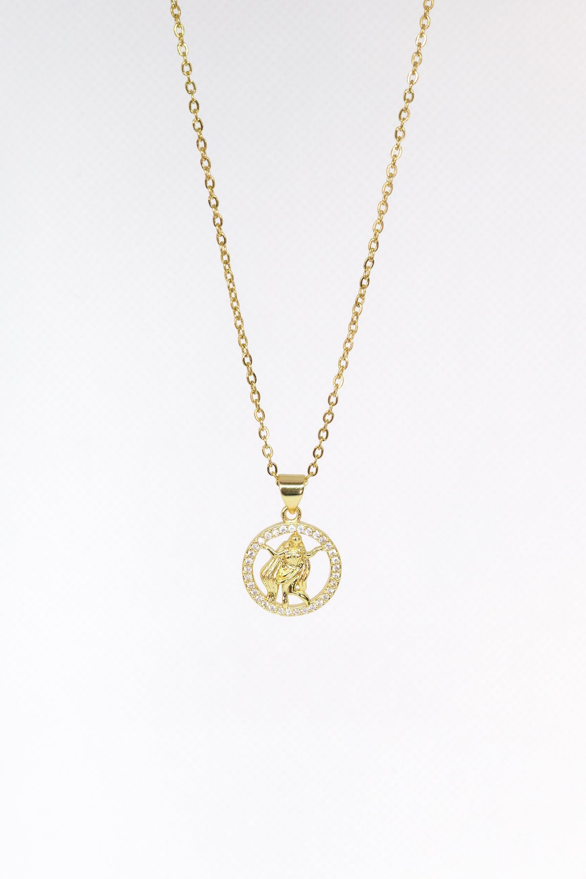 Virgo zodiac necklace